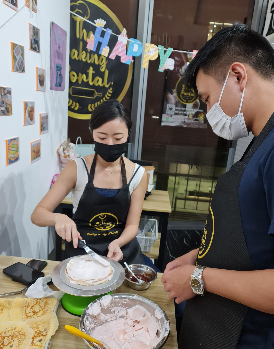 Private Couple Baking 13