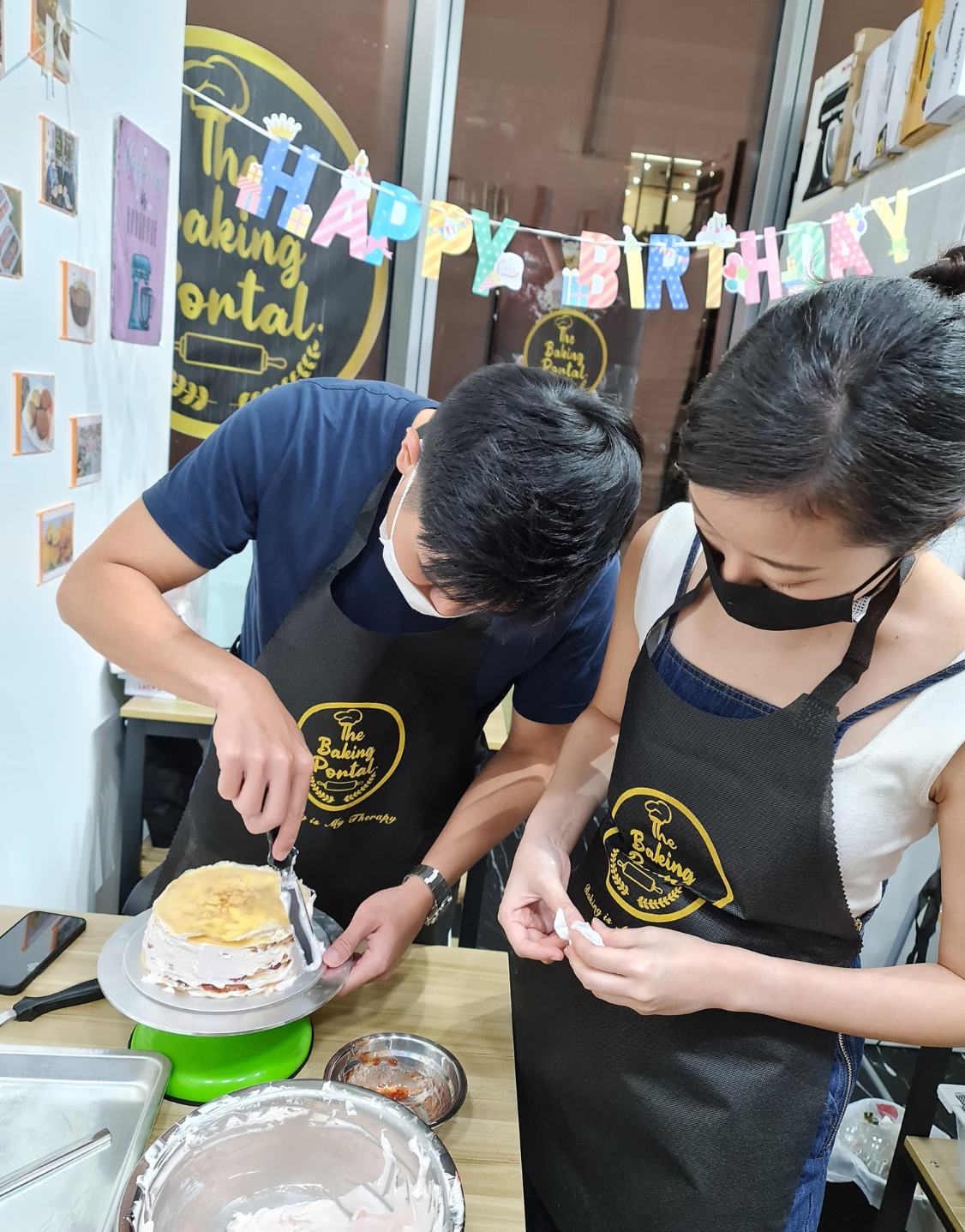 Private Couple Baking 12