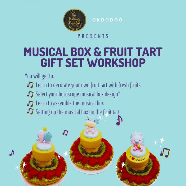 TBP X Okdodoo Horoscope Series Musical Box & Fruit Tart Gift Set Workshop