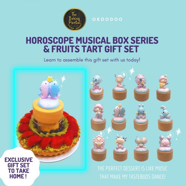 TBP X Okdodoo Horoscope Series Musical Box & Fruit Tart Gift Set Workshop